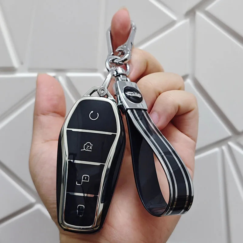غطاء مفتاح TPU لـ BYD