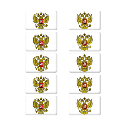 10pcs Epoxy UK United Kingdom Flag Sticker Car Interior Decoration Decal for Jaguar XE XF XJ Land Rover Range Rover Evoque Badge