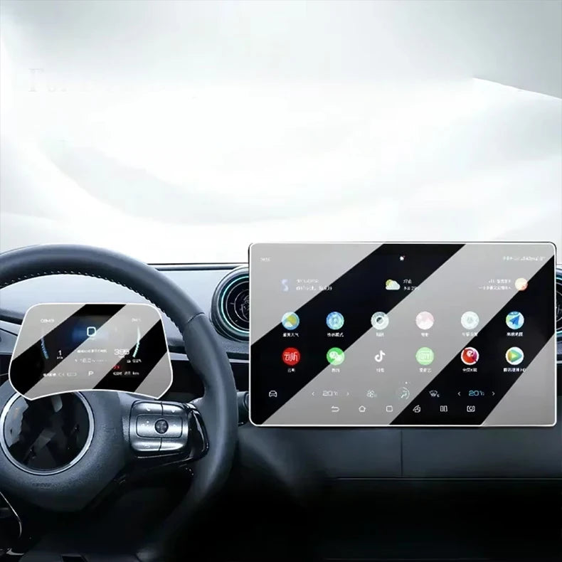 حماية زجاج الشاشة والعدادات لـ BYD Dolphin