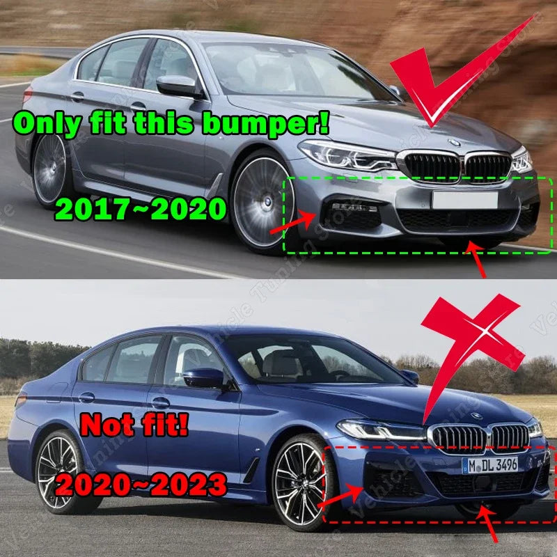 سبويلر أمامي لبي إم دبليو الفئة الخامسة G30/G31 M Sport (2017-2020) – فرونت ليب، سبلتر وديفيوزر أمامي