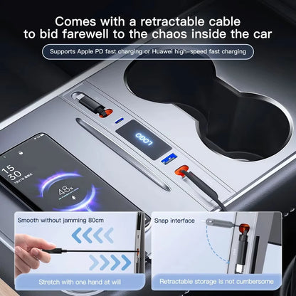 شاحن USB Hub لتسلا موديل 3 / موديل Y