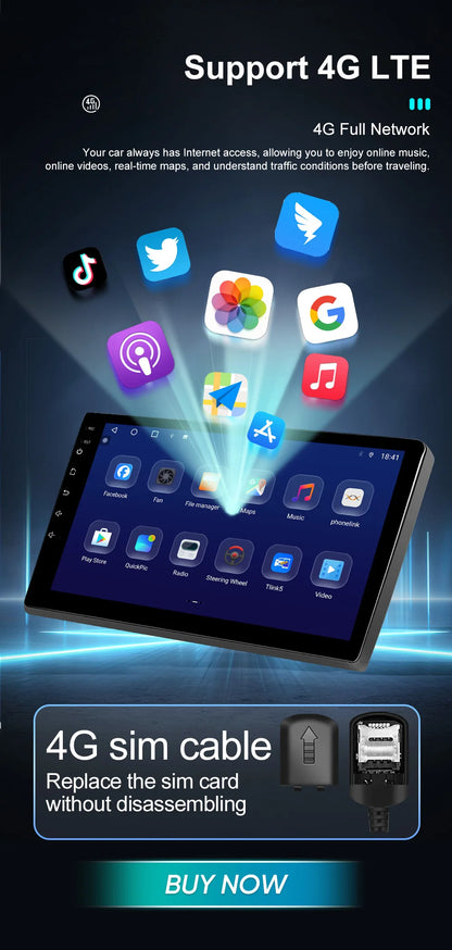 شاشة أندرويد 16 لهوندا أكورد 8 / Crosstour (2008-2012)