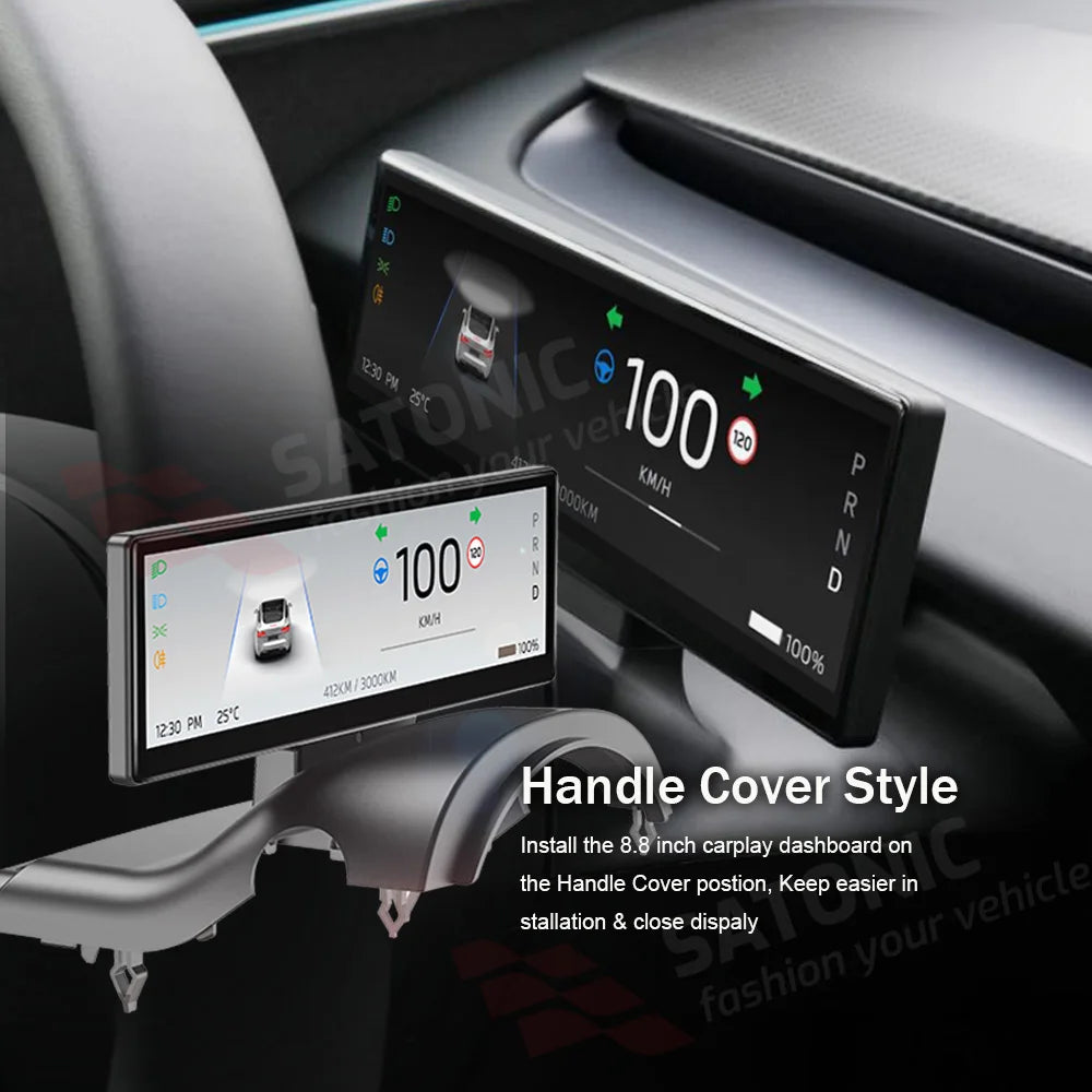 شاشة CarPlay لاسلكية 8.8 إنش لتسلا موديل 3 Highland وModel Y Juniper