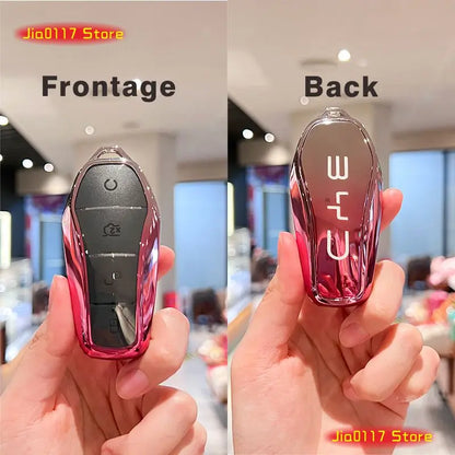 غطاء مفتاح سيليكون لسيارات BYD