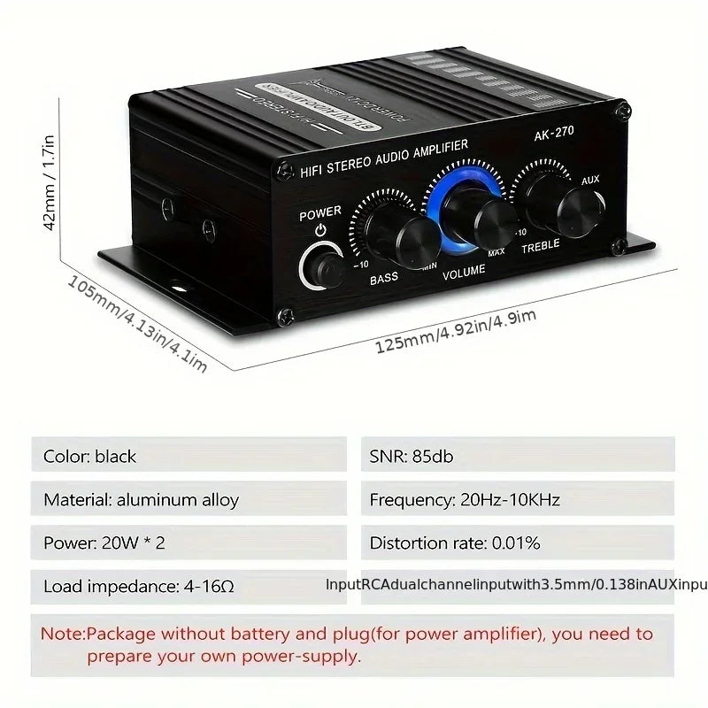 مضخم صوت AK-270