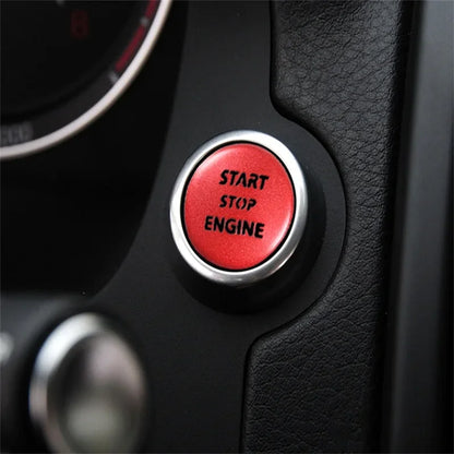 For Land Rover Discovery 4/Land Rover Range Rover 1pc Aluminum Alloy One-Key Start Button Cover Trim