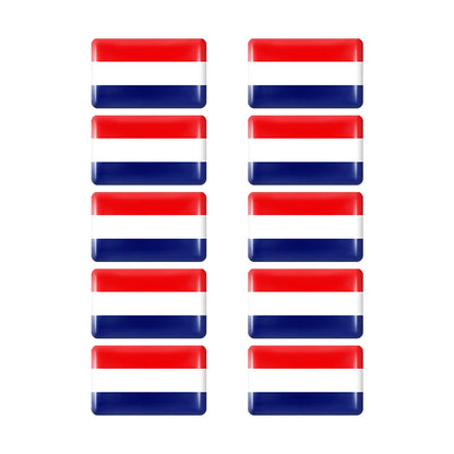 10pcs Epoxy UK United Kingdom Flag Sticker Car Interior Decoration Decal for Jaguar XE XF XJ Land Rover Range Rover Evoque Badge