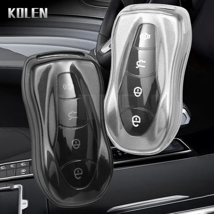 غطاء مفتاح TPU لـ Geely Tugella