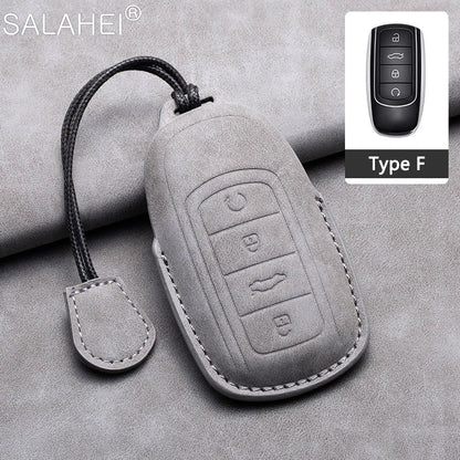 غطاء مفتاح جلدي لشيري تيجو