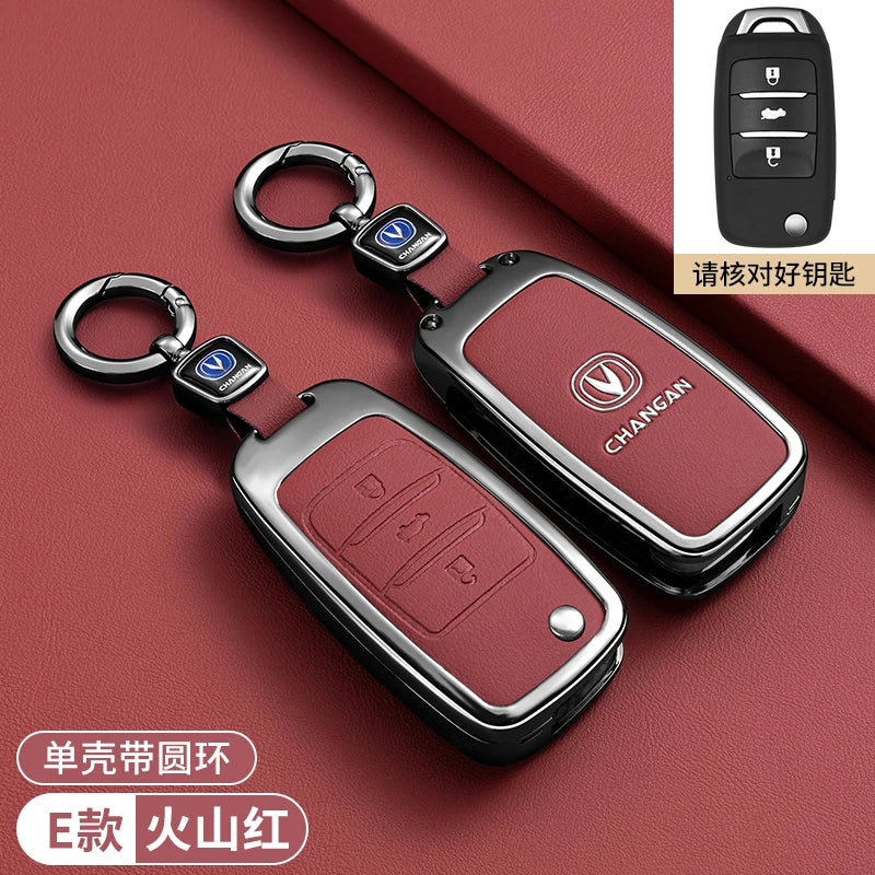 Car  Key Cover Case for Changan CS15 CS35 CS75 CS95 V3 V5 V7 Eado Raeton Plus Coupe Protector Holder Shield