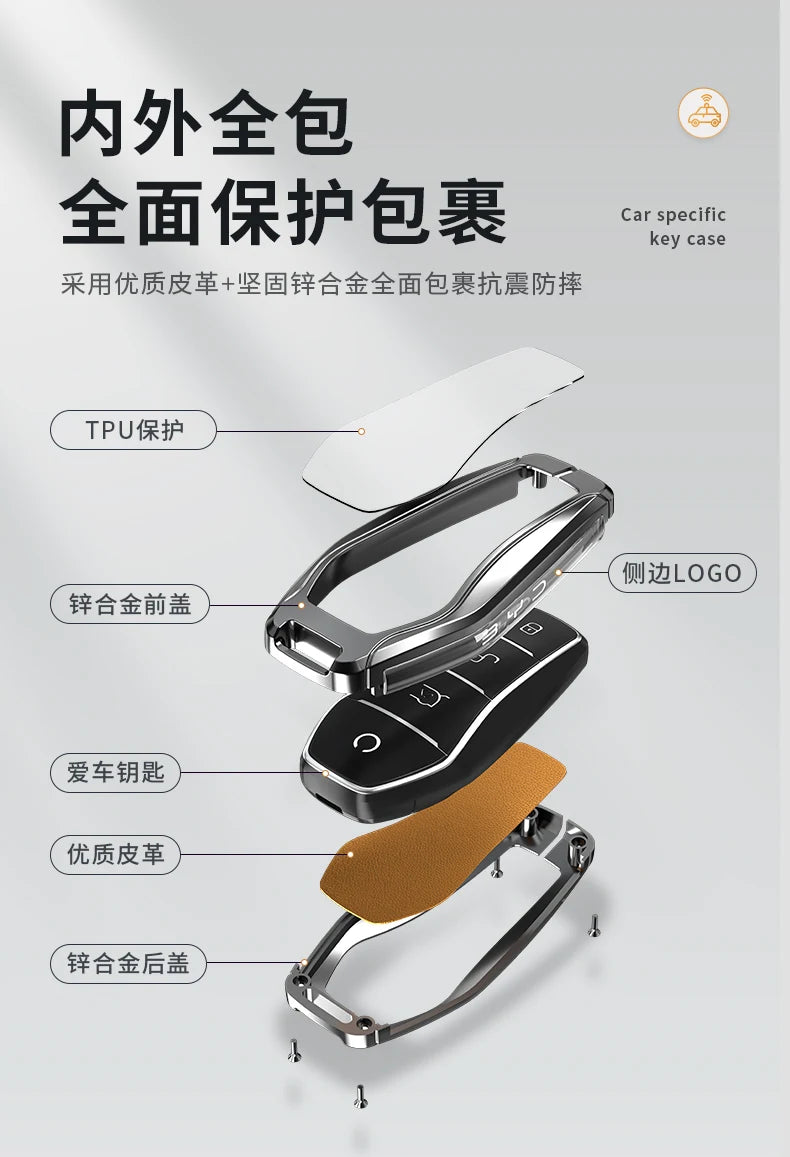 غطاء مفتاح NFC لـ BYD