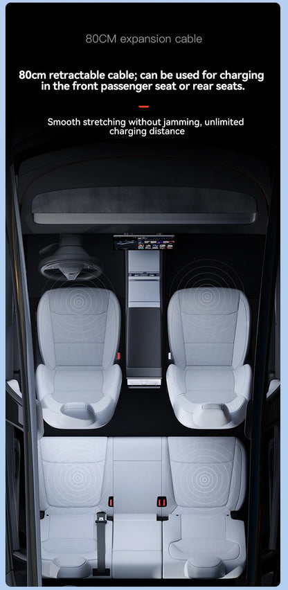 شاحن USB-C سريع 54 واط لتسلا موديل 3 Highland وModel Y Juniper