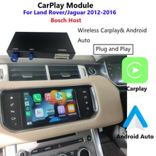 واجهة CarPlay وAndroid Auto للاند روفر / جاكوار