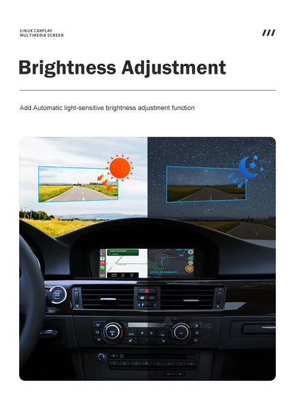 شاشة CarPlay لاسلكية 8.8 إنش لسيارات BMW
