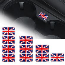 10pcs Epoxy UK United Kingdom Flag Sticker Car Interior Decoration Decal for Jaguar XE XF XJ Land Rover Range Rover Evoque Badge