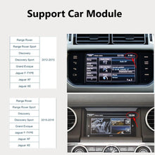 واجهة CarPlay وAndroid Auto للاند روفر / جاكوار