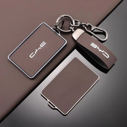 غطاء مفتاح جلدي NFC لـ BYD