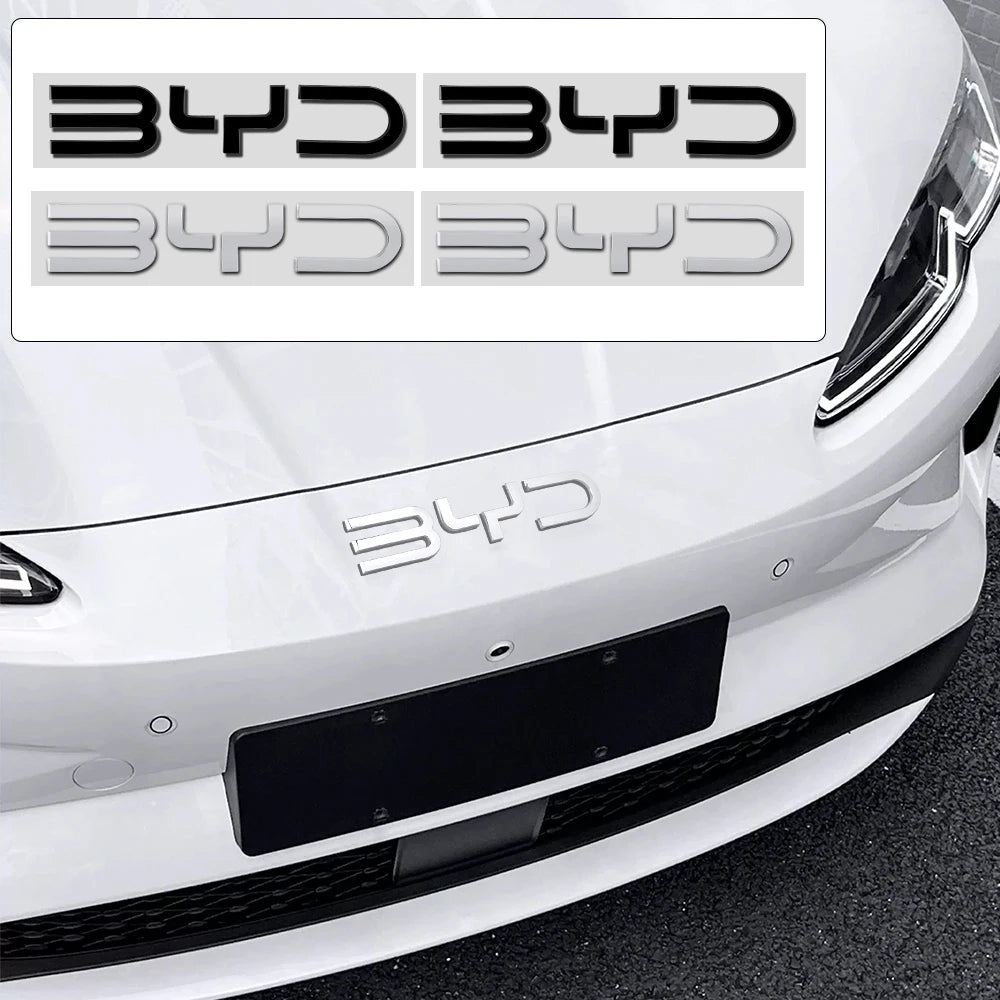 شعار خلفي ثلاثي الأبعاد لـ BYD