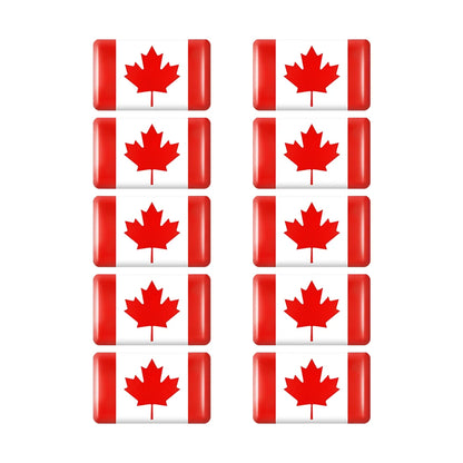 10pcs Epoxy UK United Kingdom Flag Sticker Car Interior Decoration Decal for Jaguar XE XF XJ Land Rover Range Rover Evoque Badge