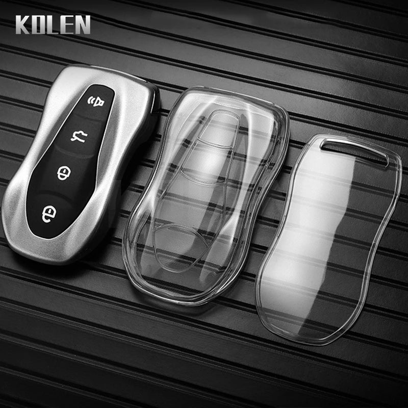 غطاء مفتاح TPU لـ Geely Tugella