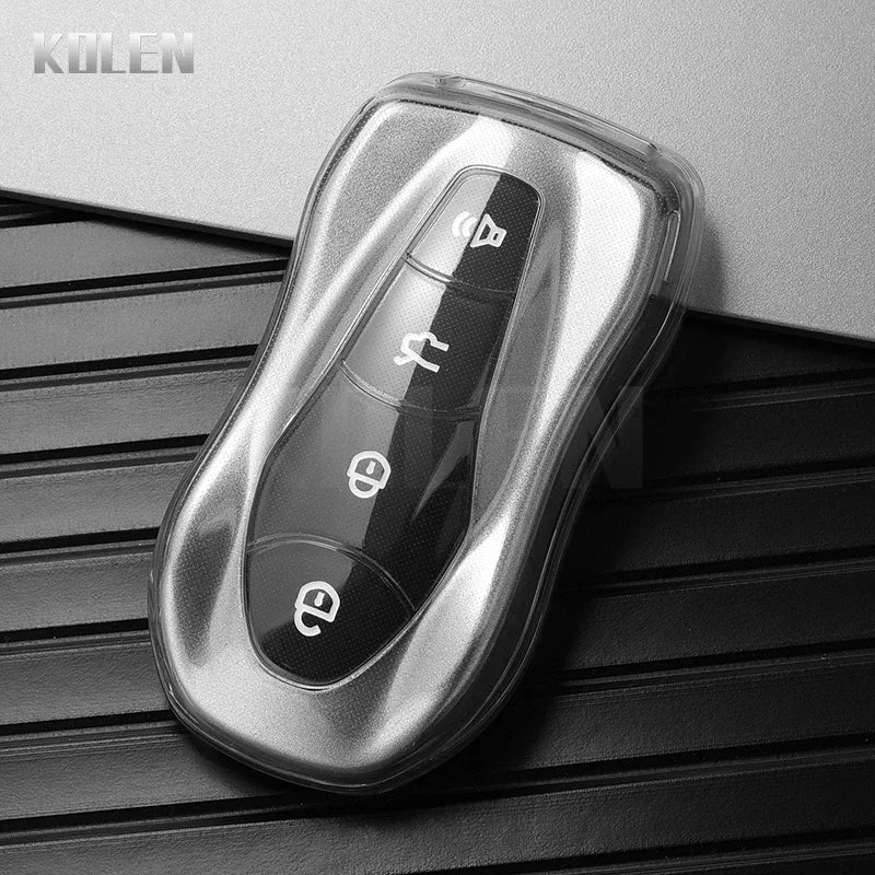 غطاء مفتاح TPU لـ Geely Tugella