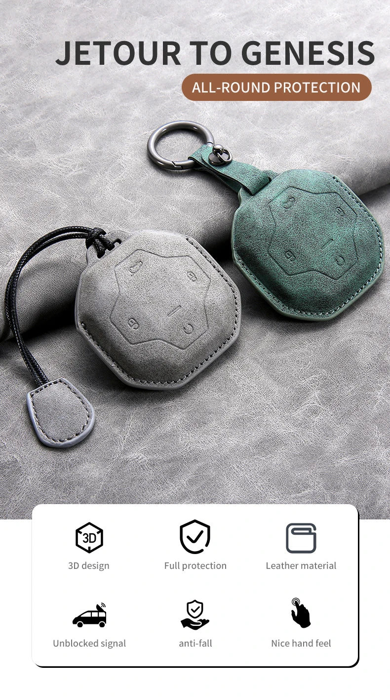 غطاء مفتاح جلدي لجيتور T2