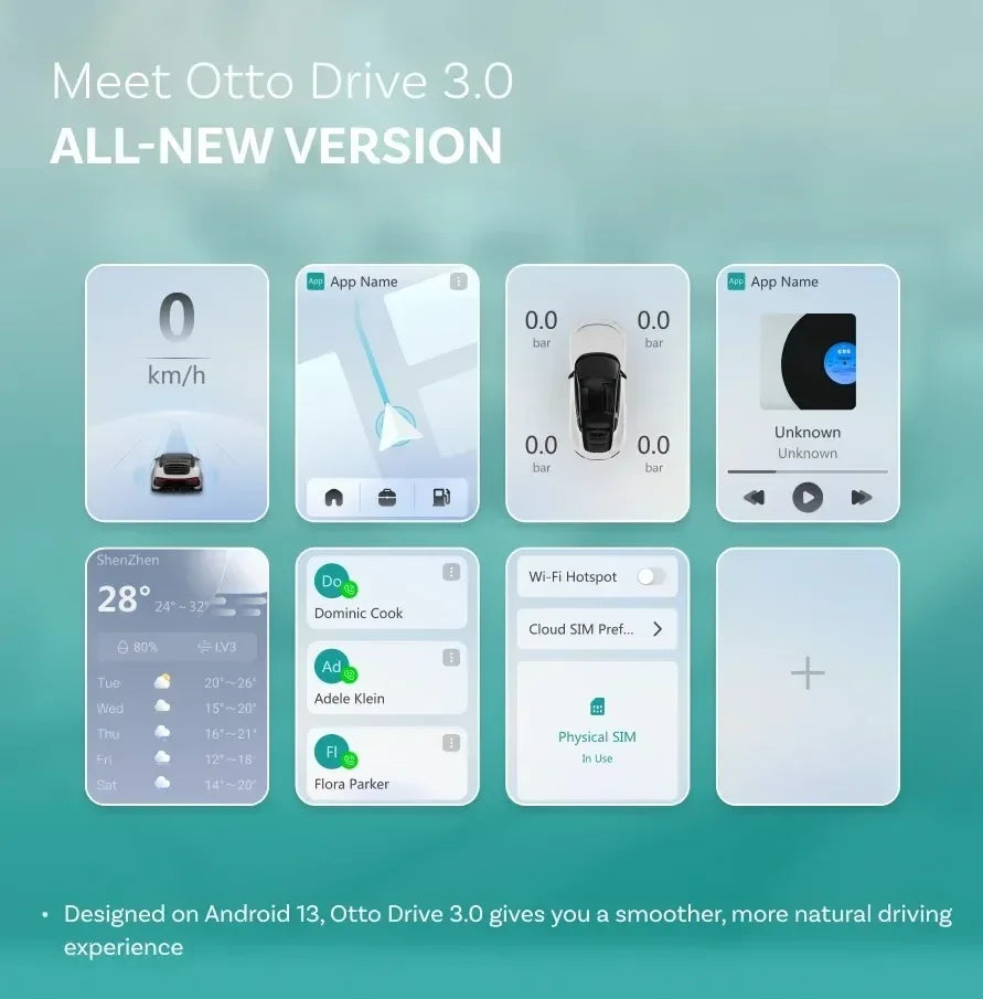 OttoAibox P3 Pro – محول CarPlay وAndroid Auto لاسلكي