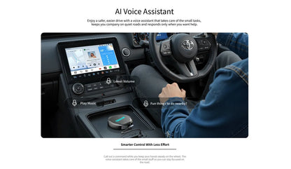 OttoAibox P3 Pro – محول CarPlay وAndroid Auto لاسلكي