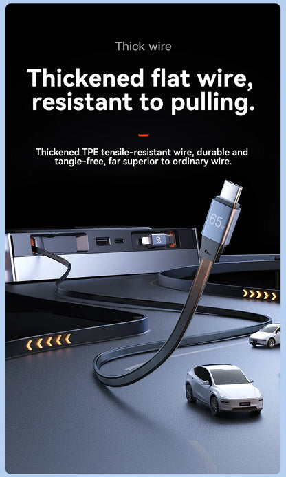 شاحن USB-C سريع 54 واط لتسلا موديل 3 Highland وModel Y Juniper