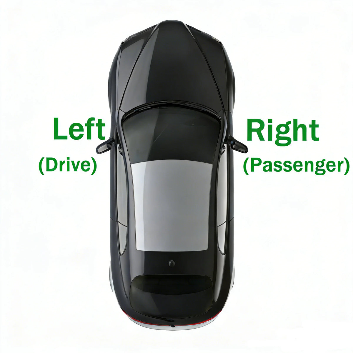 For Land Rover Range Rover Sport 2014 2015 2016 2017 2018 2019 Pair Left & Right Side Black Painted Mirror Cover Cap LR035092