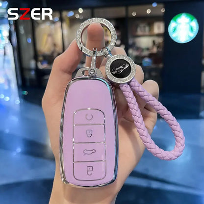 غطاء مفتاح TPU لشيري تيجو 8 برو