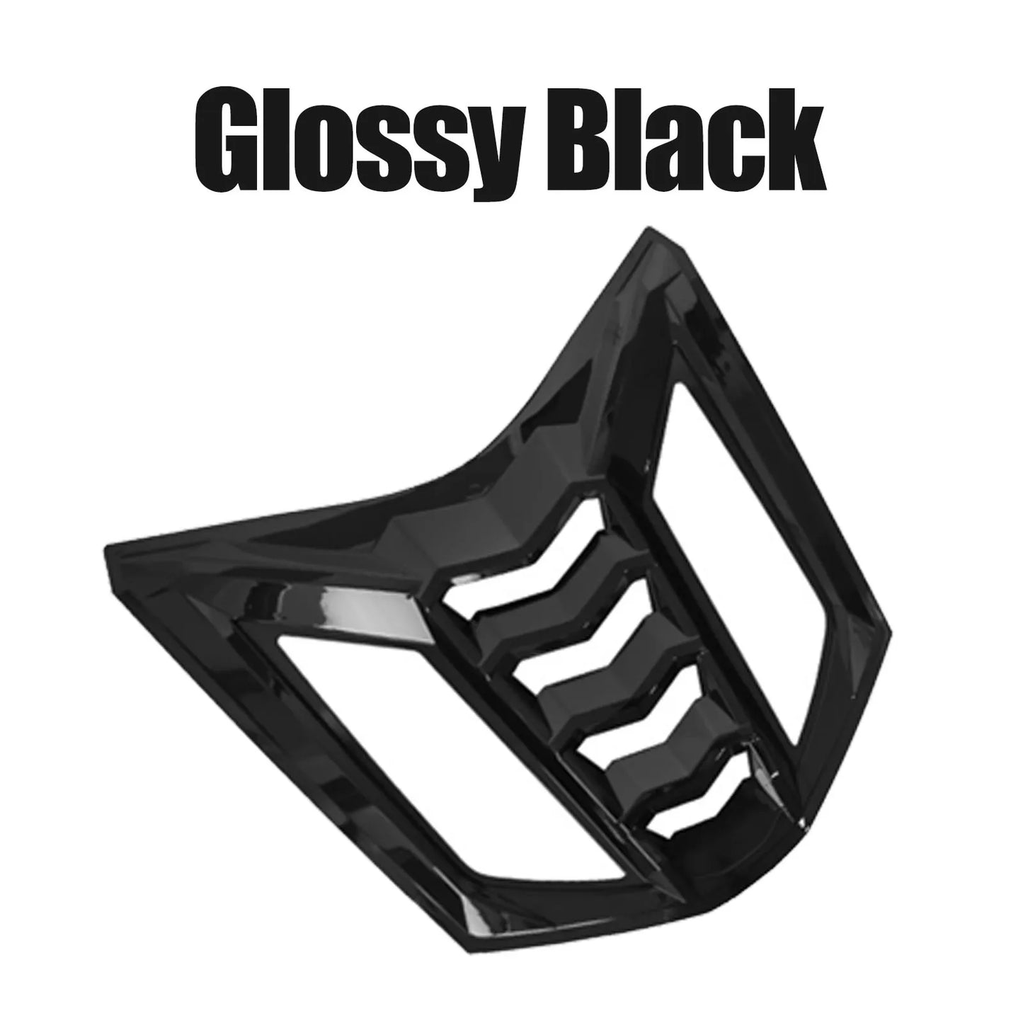 غطاء فتحات زجاج المحرك الخلفي بنقشة الكاربون لشفروليه كورفيت C8 Stingray / Z51 / Z06 / E-Ray (2020-2025)