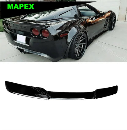 جناح خلفي ZR1 Extended Style لشفروليه كورفيت C6 (2005-2013) – ABS بنقشة الكاربون