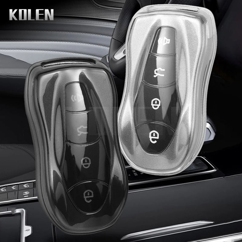غطاء مفتاح TPU لـ Geely Tugella