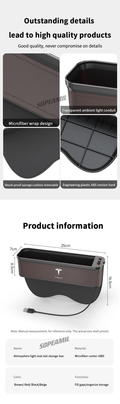 منظم منفذ USB لتسلا
