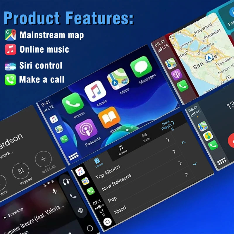 واجهة CarPlay وAndroid Auto لاسلكية لمرسيدس S-Class (W221)