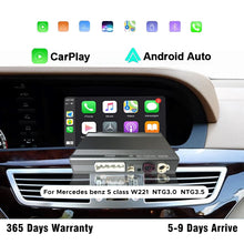 واجهة CarPlay وAndroid Auto لاسلكية لمرسيدس S-Class (W221)