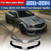 سبويلر أمامي لمرسيدس C-Class W204 C63 AMG (2011-2014) – فرونت ليب وديفيوزر أمامي