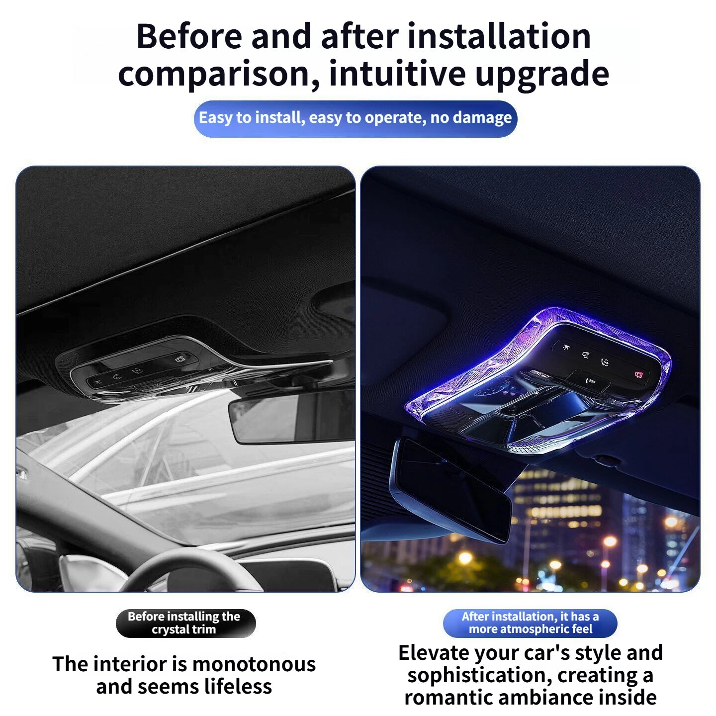 ضاءة داخلية محيطية LED لمرسيدس