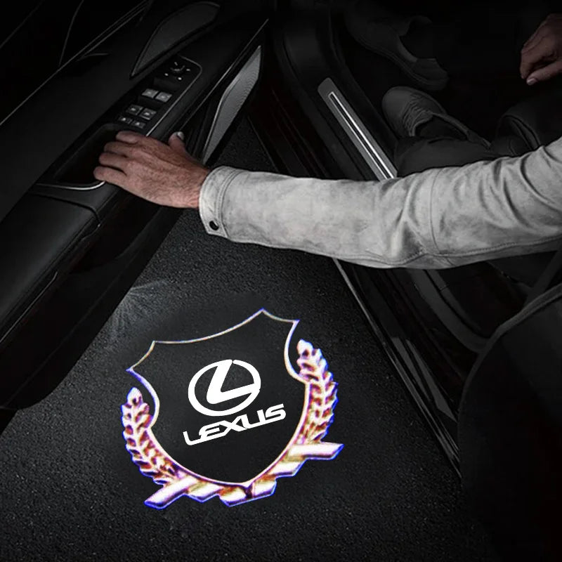 إضاءة ترحيب LED لأبواب لكزس