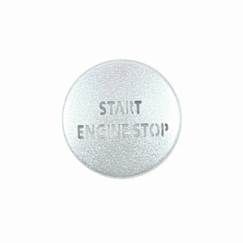 For Land Rover Discovery 4/Land Rover Range Rover 1pc Aluminum Alloy One-Key Start Button Cover Trim