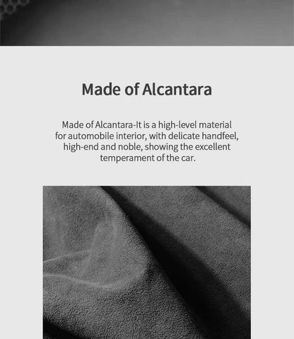 Made of Alcantara For Land Rover Discovery Sport (2016-2019) Engine Start Button Trim Sticker Car Interior Tuning Accessories