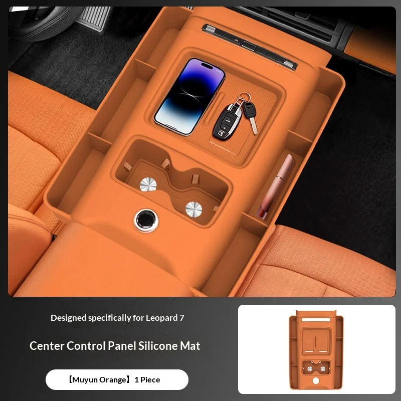 بطانة سيليكون للشاحن اللاسلكي لـ BYD Leopard 7