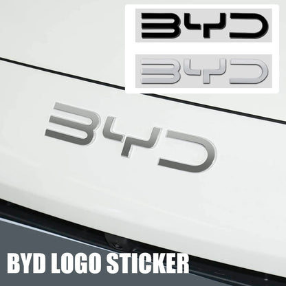 شعارات حروف أمامية وخلفية لـ BYD