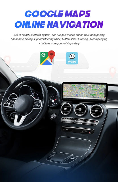شاشة أندرويد لمرسيدس C-Class (W205)