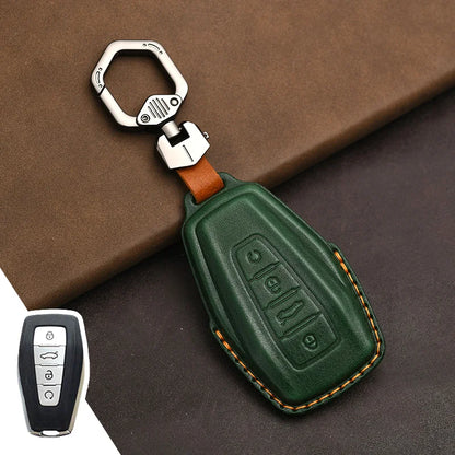 غطاء مفتاح جلدي لـ Geely Coolray