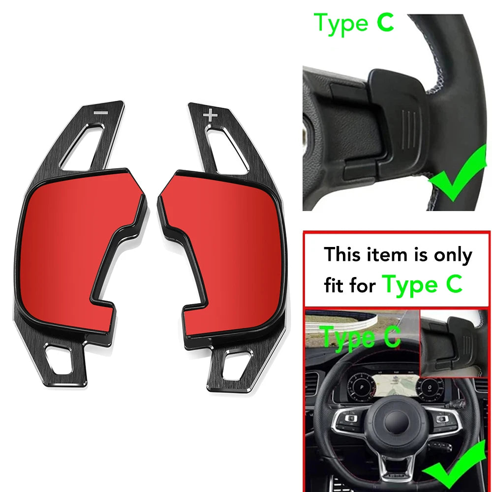 مبدلات ناقل الحركة (Paddle Shift) لفولكس واجن جولف 7 / 7.5 GTI وR-Line وبولو وجيتا GLI – امتداد رياضي للمقود
