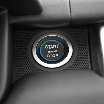 Made of Alcantara For Land Rover Discovery Sport (2016-2019) Engine Start Button Trim Sticker Car Interior Tuning Accessories