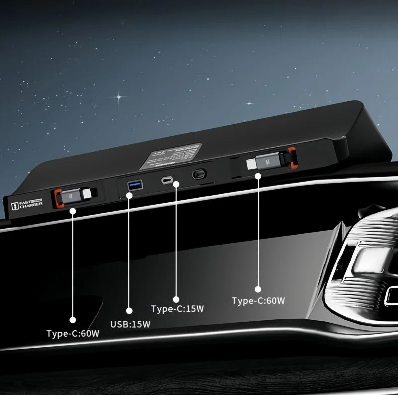 منظم الكونسول الأوسط لـ BYD Leopard 7