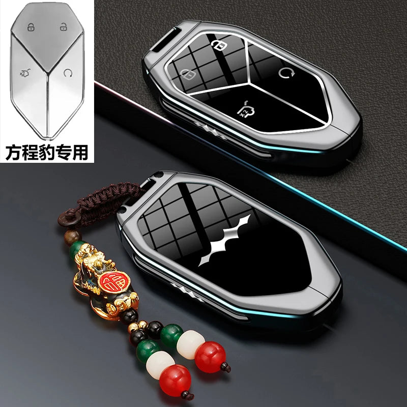 غطاء مفتاح زنك فاخر لـ BYD Leopard 5 / Leopard 8